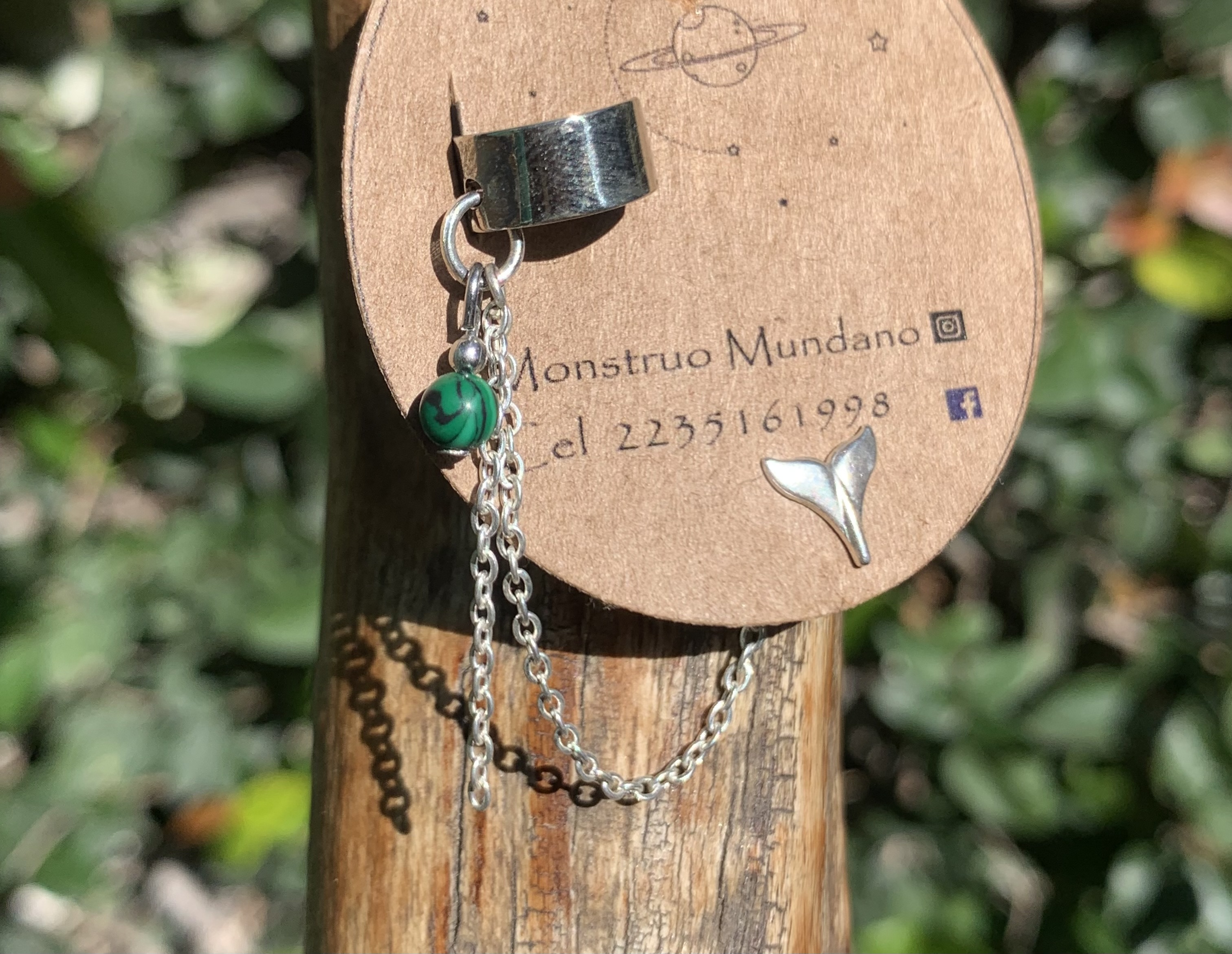 Cuff malaquita
